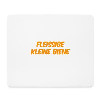 ich bin so emsig - Mousepad (Querformat) - Weiß - Vorne