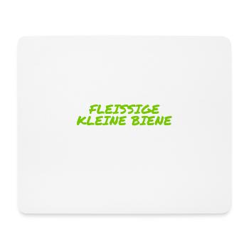 ich arbeite gern - Mousepad (Querformat) - Weiß - Vorne