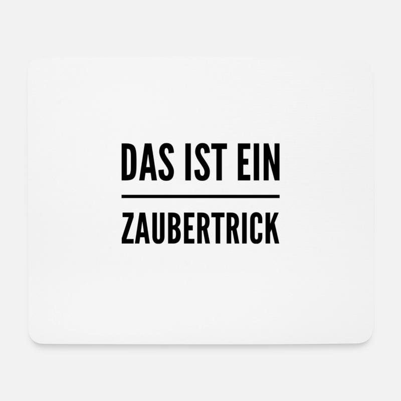 ich mag Magie - Mousepad (Querformat) - Weiß