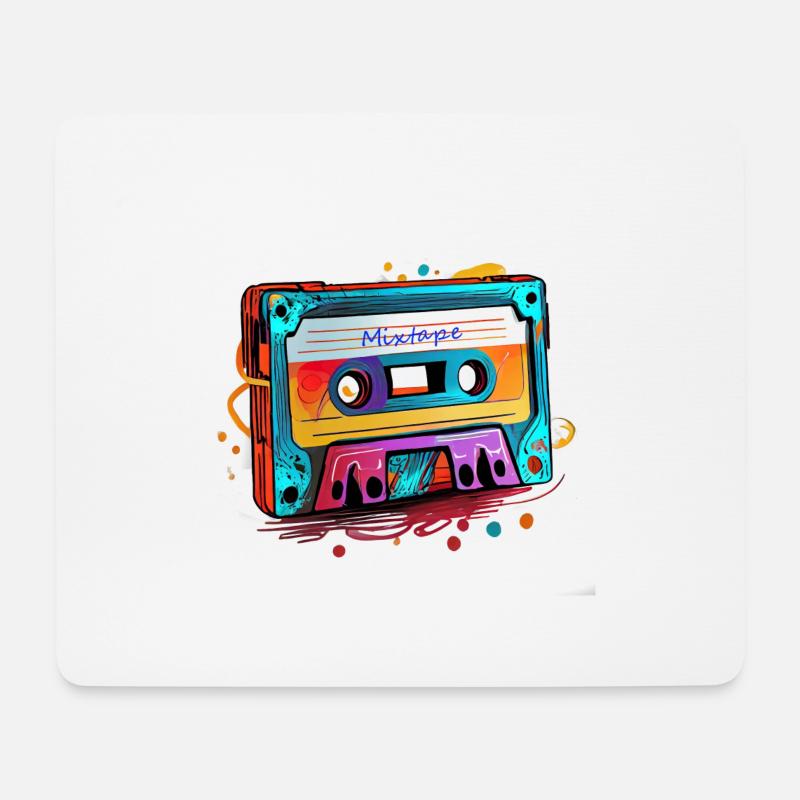 Mixtape 2 - Mouse Pad (horizontal) - white