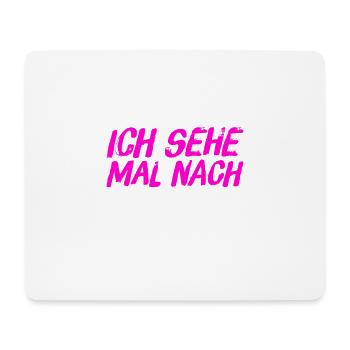 ich verschaffe mir Klarheit - Mousepad (Querformat) - Weiß - Vorne