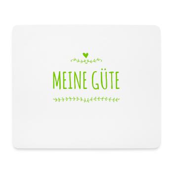 ach du liebe Güte - Mousepad (Querformat) - Weiß - Vorne