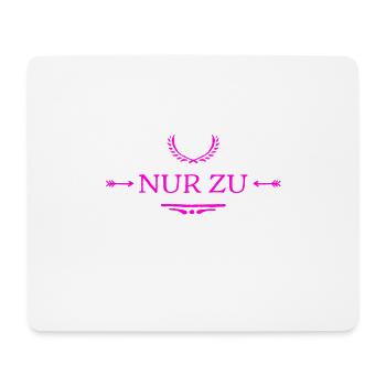 das wird schon - Mousepad (Querformat) - Weiß - Vorne