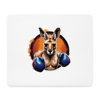 Kangaroo / Animal / Australia / Marsupial / Outback - Mouse Pad (horizontal) - white - Front