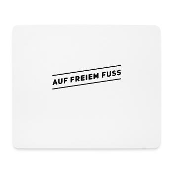 in der Freiheit - Mousepad (Querformat) - Weiß - Vorne