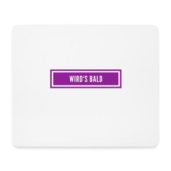 jetzt aber dalli - Mousepad (Querformat) - Weiß - Vorne