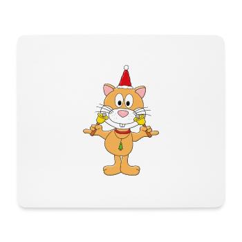 GLOCKEN - HAMSTER - TIER - TIERISCH - Mousepad (Querformat) - Weiß - Vorne