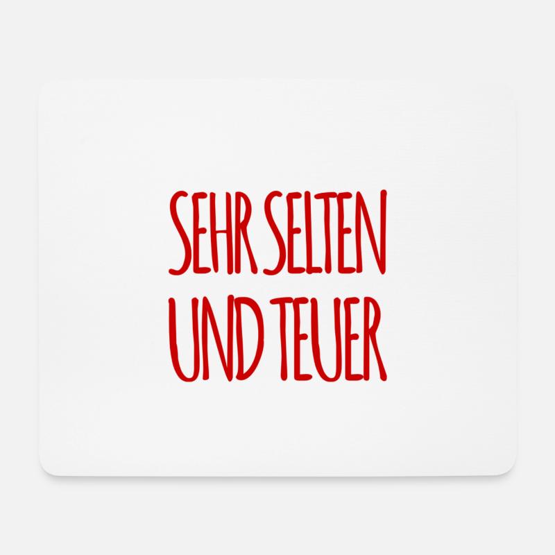 ich bin besonders - Mousepad (Querformat) - Weiß