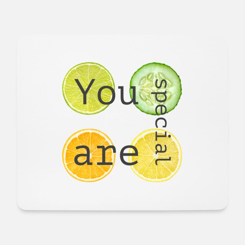 YOU ARE SPECIAL - Mousepad (Querformat) - Weiß