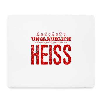 ich bin anmutig - Mousepad (Querformat) - Weiß - Vorne