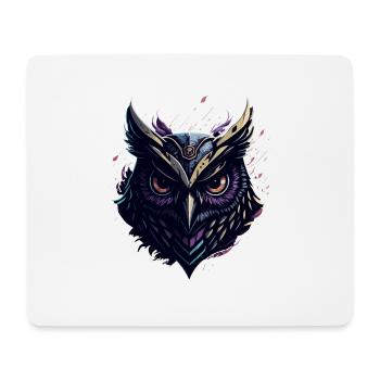Cute Owl - Mousepad (Querformat) - Weiß - Vorne