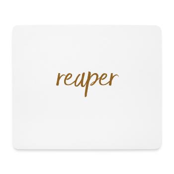 so sieht ein Reaper aus - Mousepad (Querformat) - Weiß - Vorne