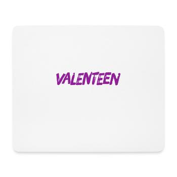 this is what a Valenteen looks like - Mouse Pad (horizontal) - white - Front