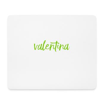 Valentinsfrau - Mousepad (Querformat) - Weiß - Vorne