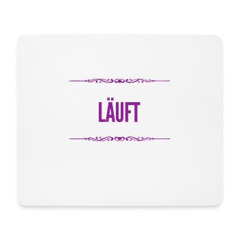 alles genial - Mousepad (Querformat) - Weiß - Vorne