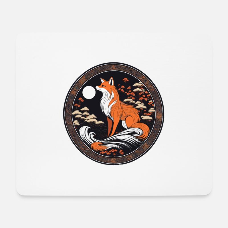 The Fox - Mouse Pad (horizontal) - white