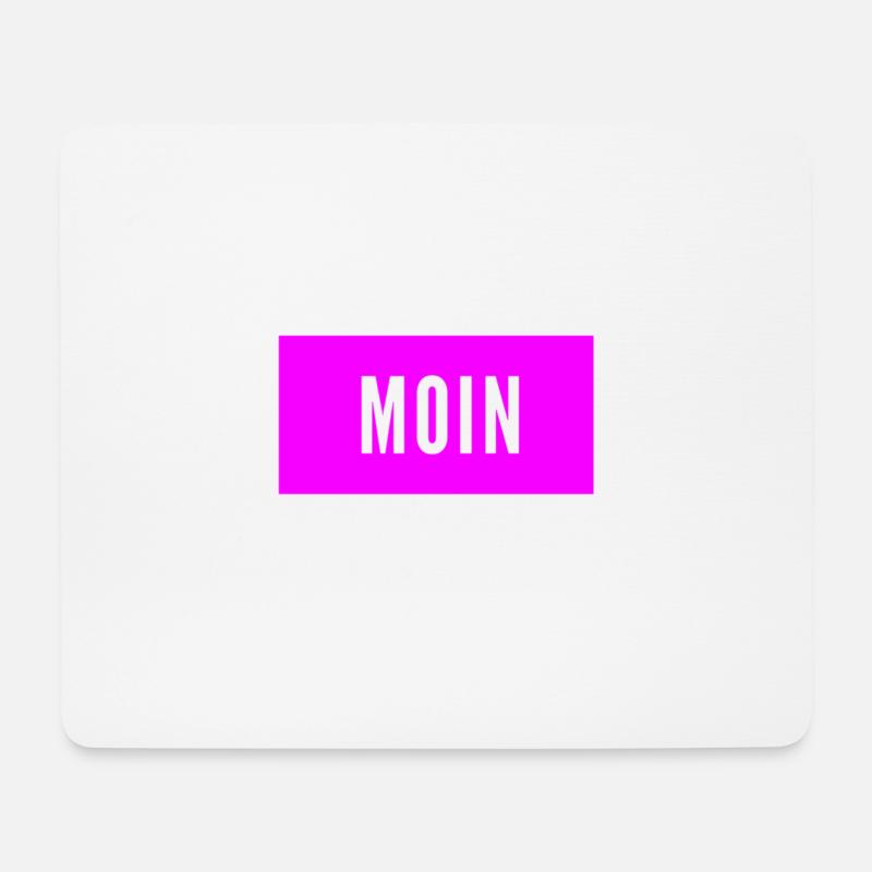 guten Tag auf norddeutsch - Mousepad (Querformat) - Weiß