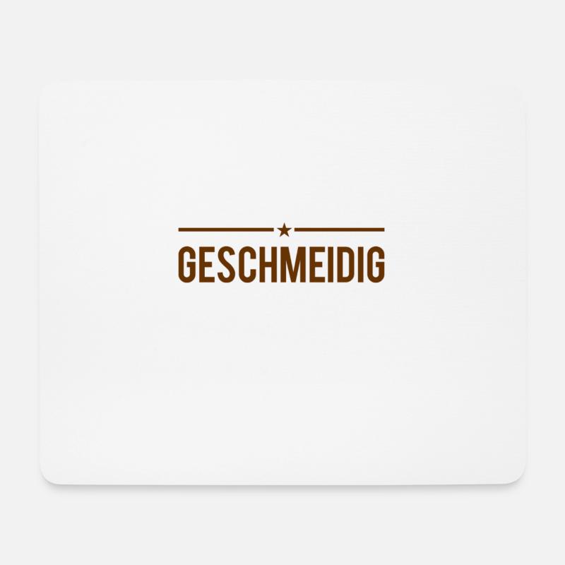 Gelassenheit - Mousepad (Querformat) - Weiß