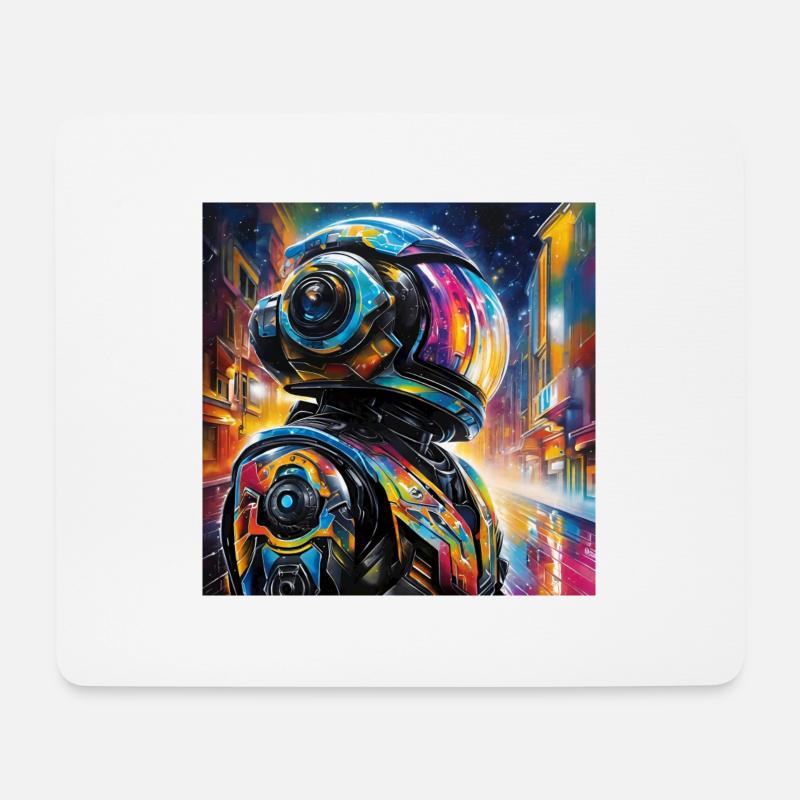 Astronaut - Mouse Pad (horizontal) - white