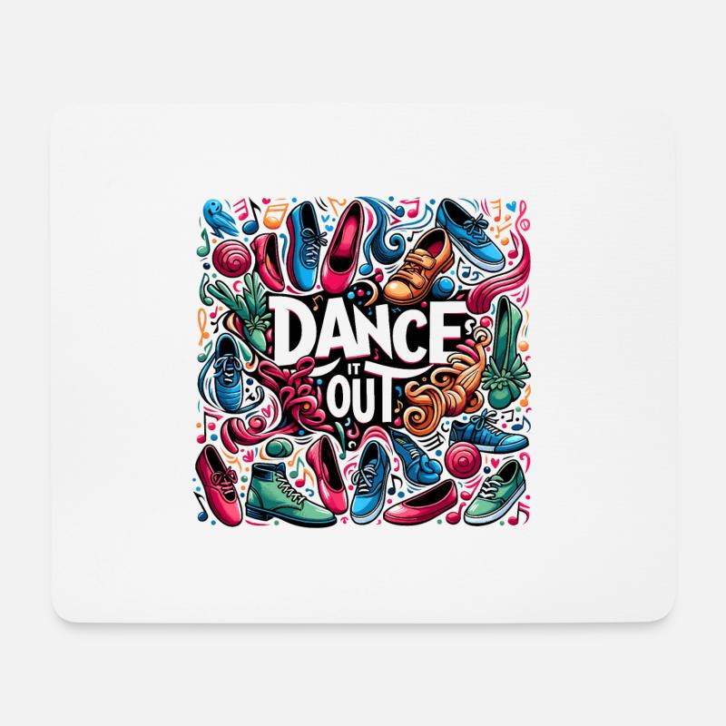 Rhythm in Motion - Mouse Pad (horizontal) - white