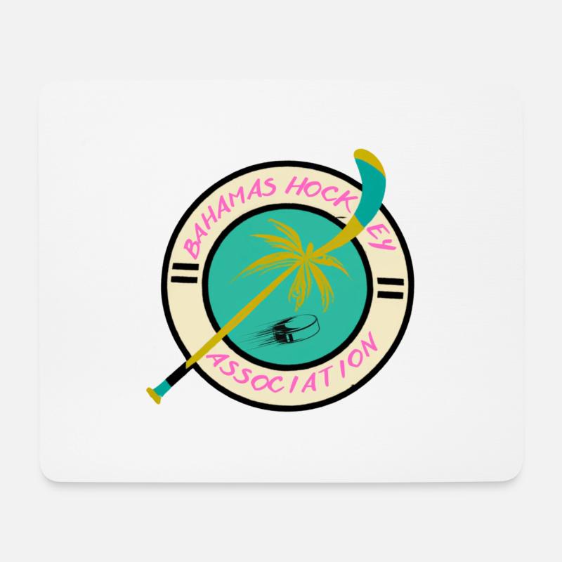 Bahamas Hockey Association - Mousepad (Querformat) - Weiß