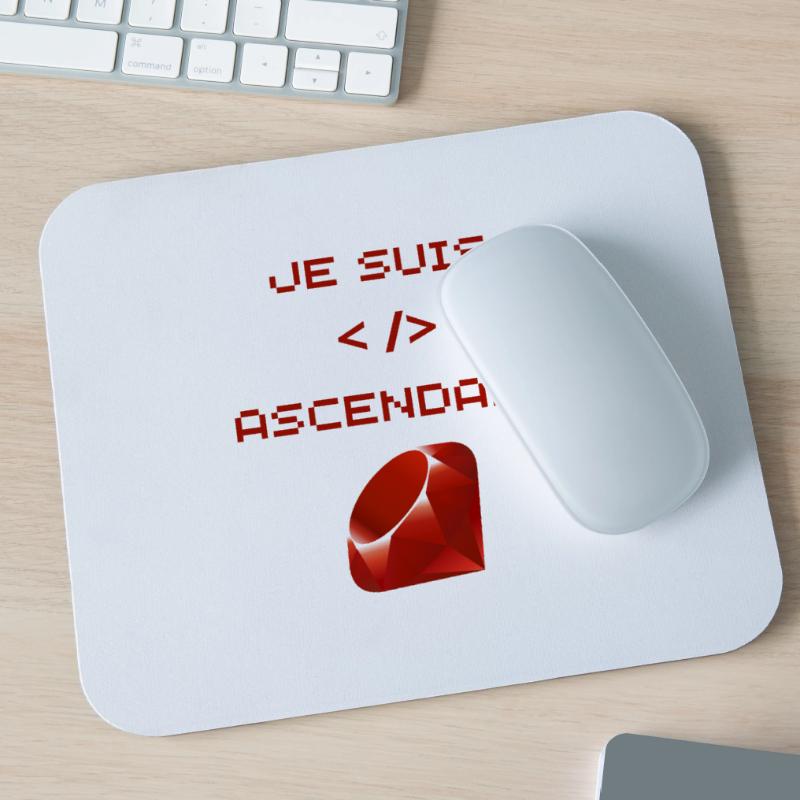 Ruby web developer Mouse Pad (horizontal)