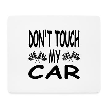 Auto - Mousepad (Querformat) - Weiß - Vorne
