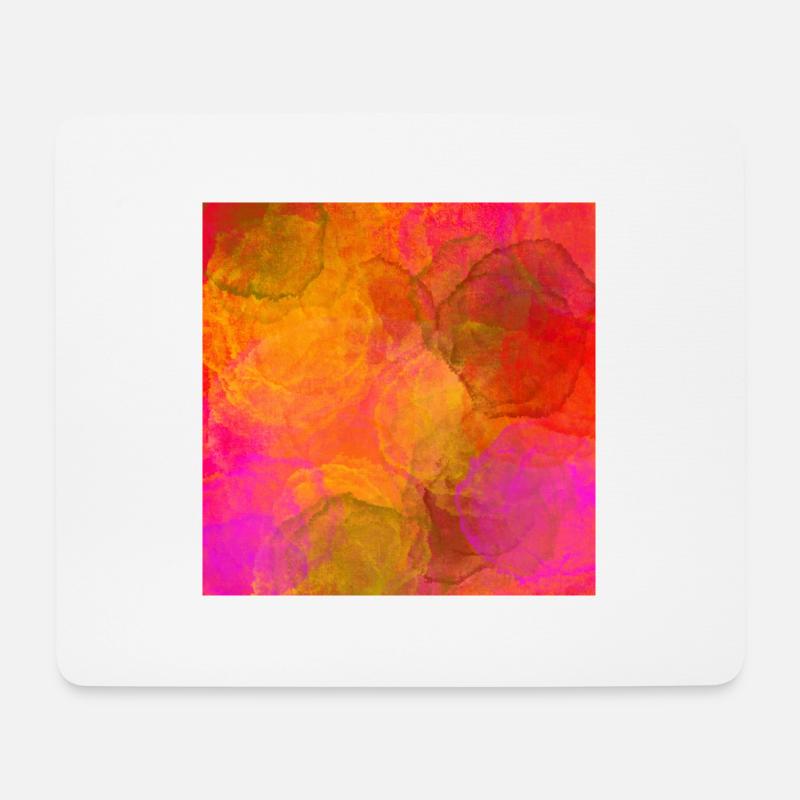 Fleck Design - Mousepad (Querformat) - Weiß