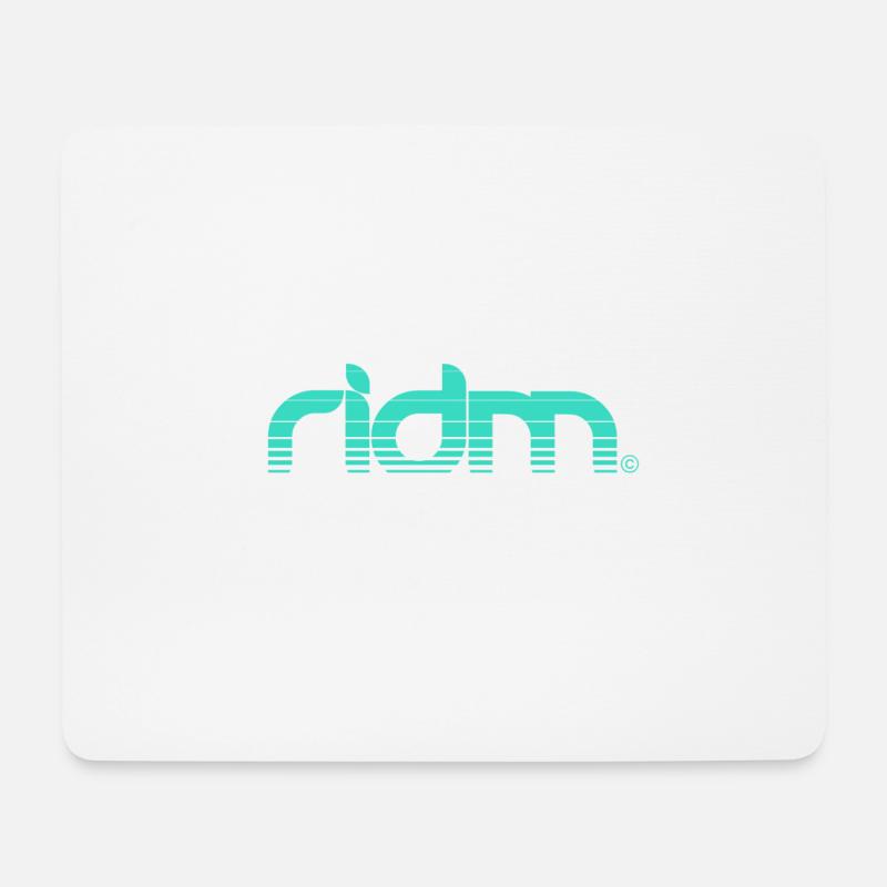 ridm striped - Mousepad (Querformat) - Weiß