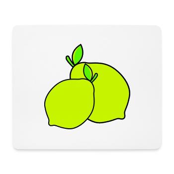 lemons - Mouse Pad (horizontal) - white - Front