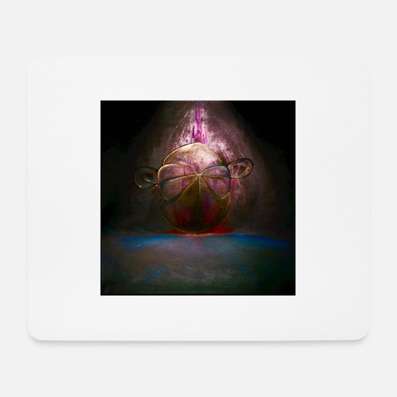 Seele - Quadrat alt. - Mousepad (Querformat) - Weiß