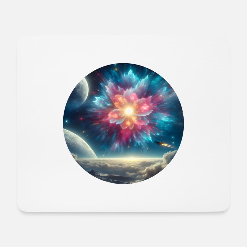 Space - Mouse Pad (horizontal) - white