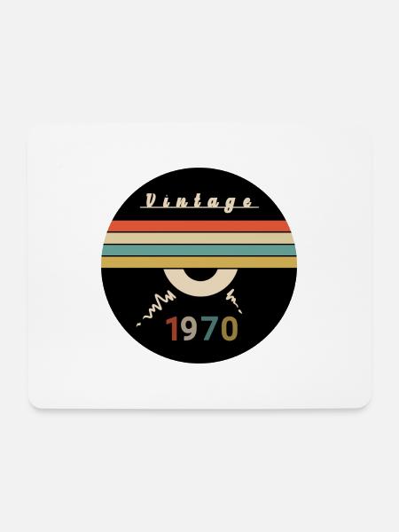 Vintage - 1970 - Mousepad (Querformat) - Weiß