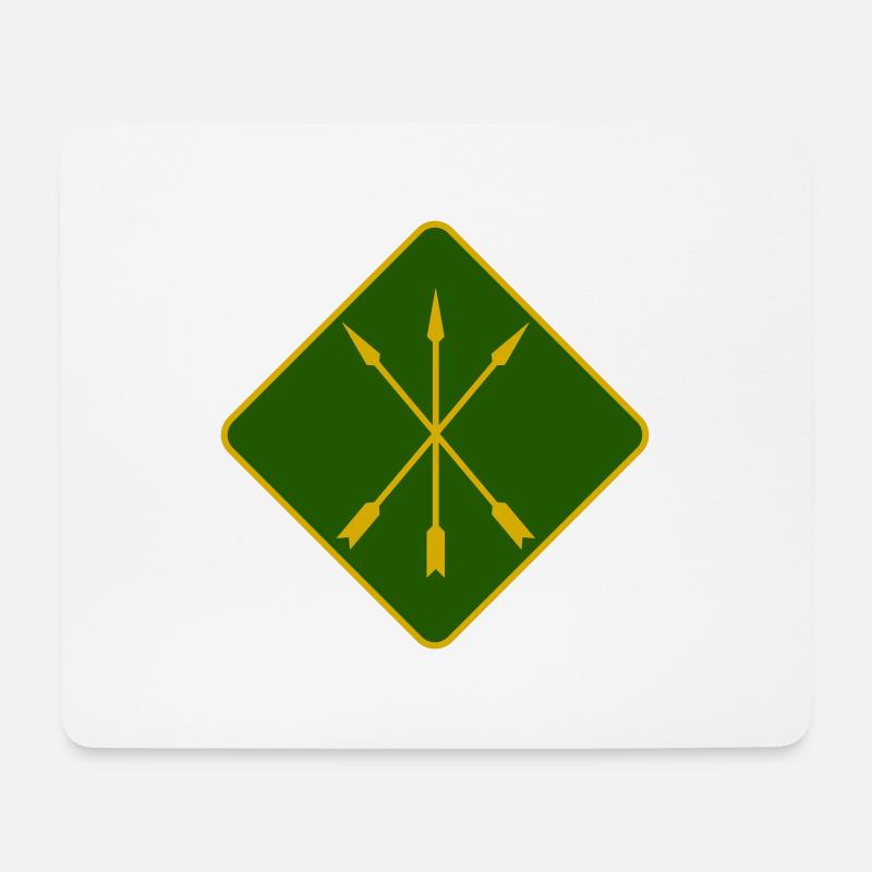 Circassian - Mousepad (Querformat) - Weiß
