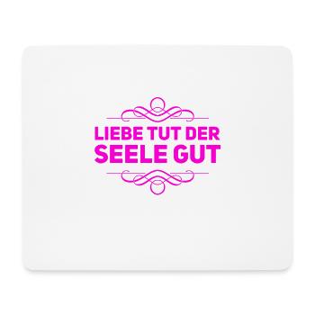 die Liebe ist ein Wunder - Mousepad (Querformat) - Weiß - Vorne