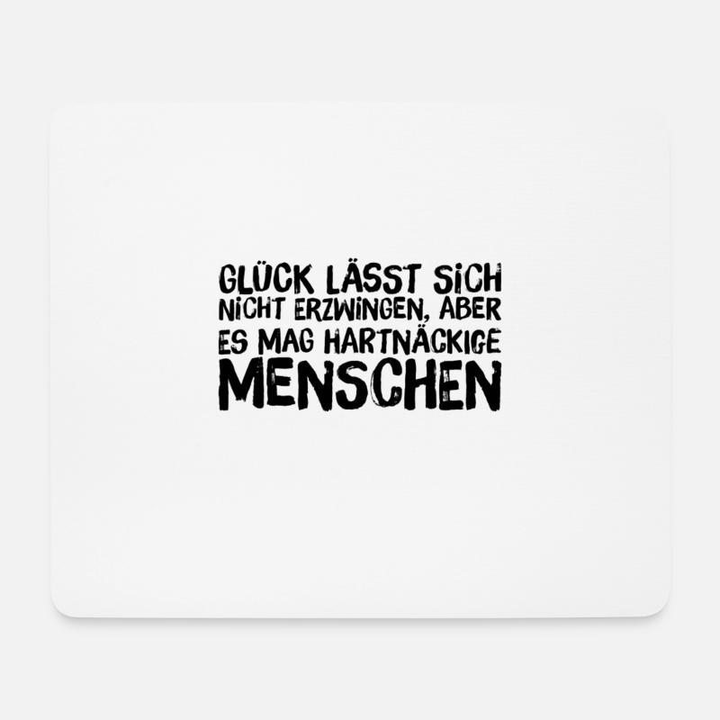 Don't give up - Mouse Pad (horizontal) - white