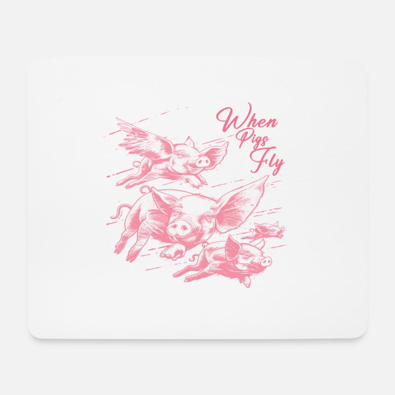 Wenn Wunder geschehen - Mousepad (Querformat) - Weiß