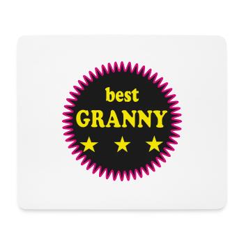 BEST GRANNY - Mouse Pad (horizontal) - white - Front