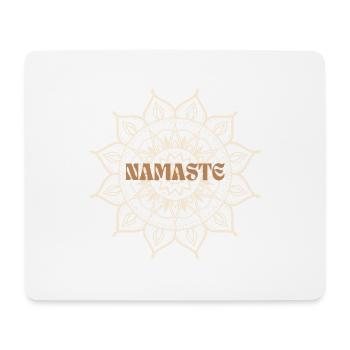 NAMASTE - Mousepad (Querformat) - Weiß - Vorne
