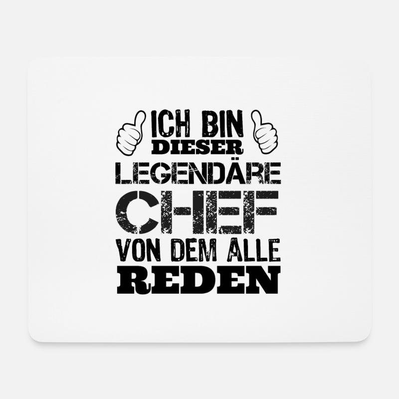 I'm this legendary that everybody's talking about - Mouse Pad (horizontal) - white