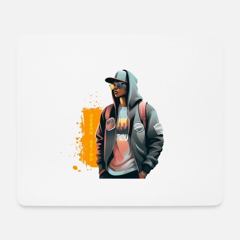 Urban Grind - Mouse Pad (horizontal) - white