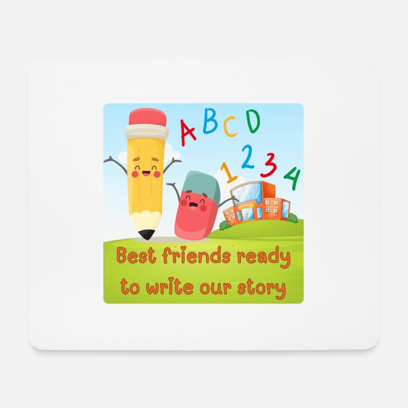 School Friends Forever - Mousepad (Querformat) - Weiß