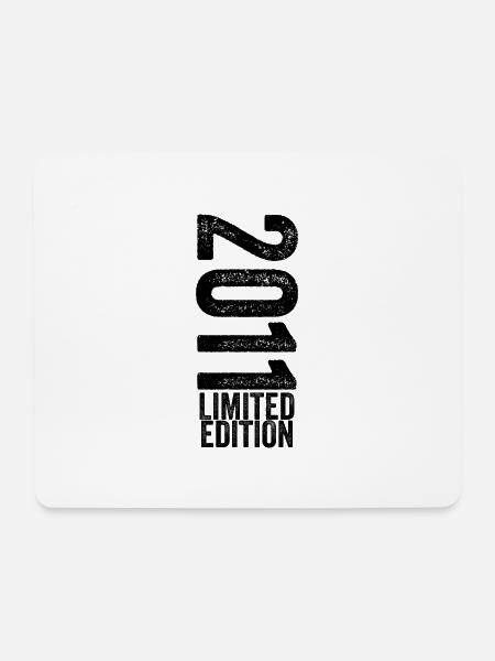 2011 Jubiläumsgeschenk 2011 Limited Edition 2011 - Mousepad (Querformat) - Weiß