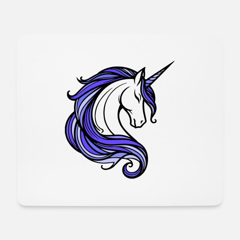 Unicorn - Mouse Pad (horizontal) - white