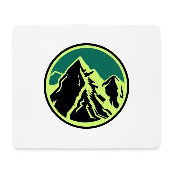 Mountains Mountains - Mouse Pad (horizontal) - white - Front