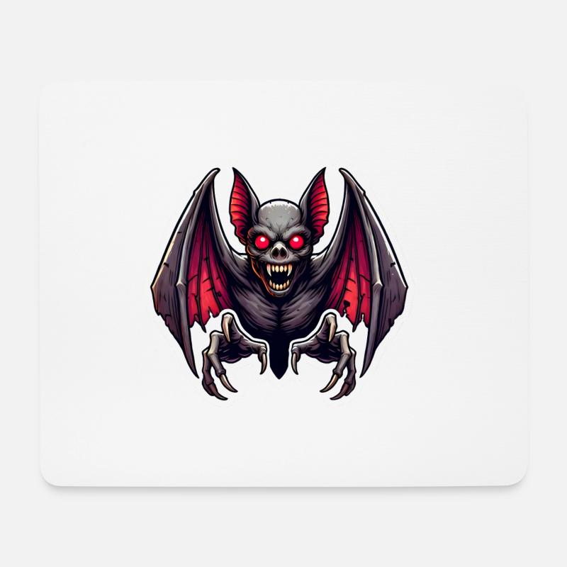 Abendsegler - Mousepad (Querformat) - Weiß