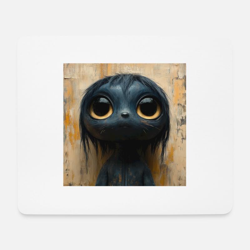 Alien Pet - Mouse Pad (horizontal) - white
