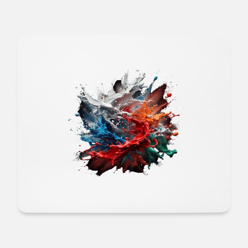 Colours - Mouse Pad (horizontal) - white