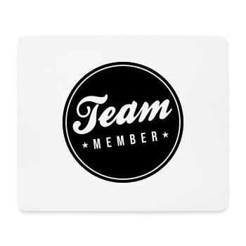Team Member - Mouse Pad (horizontal) - white - Front