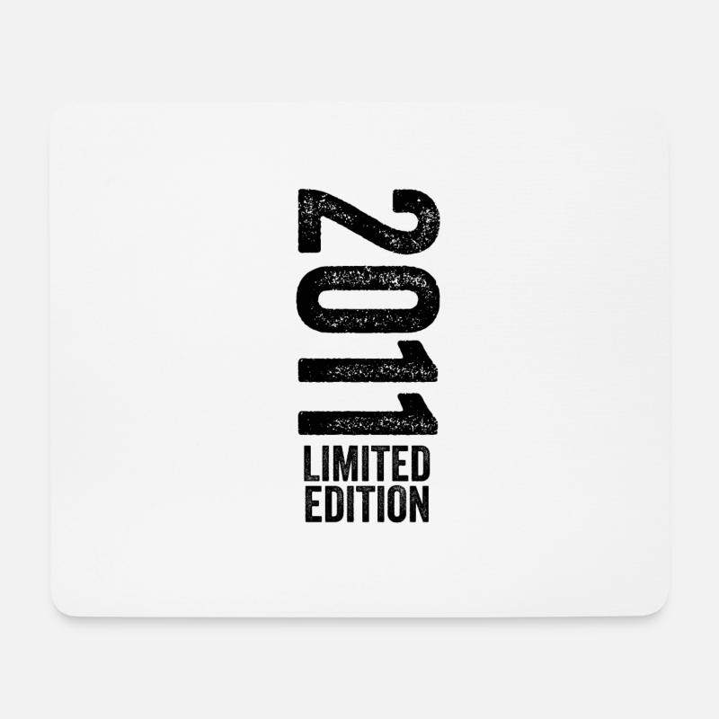2011 - Limited Edition 2011 Geburtstag - Mousepad (Querformat) - Weiß